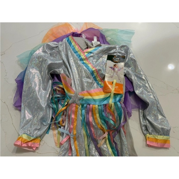 Silver and Pink Rock Star Unicorn Halloween Costume - Picture 4 of 7